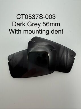 Cartier CT0537S 003 Original Replacement Lenses Grey with AR new